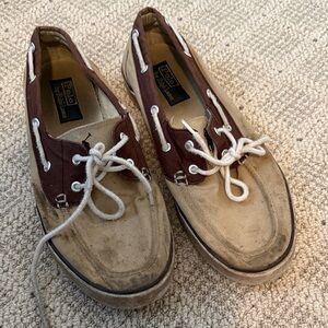 Polo by Ralph Lauren Men's Two-Tone Boat Shoes